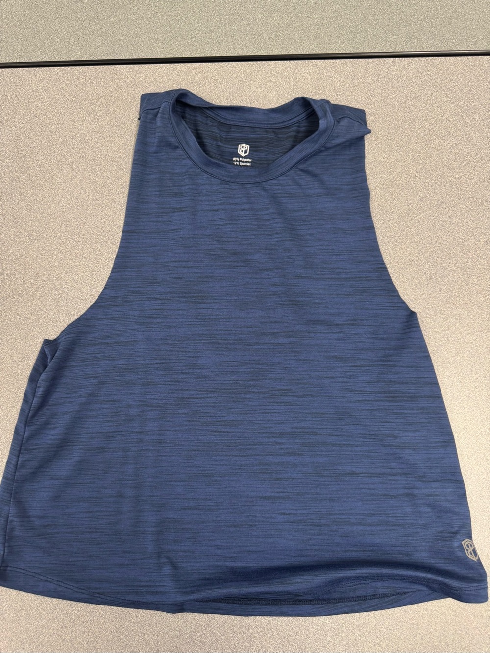 USED-Born Primitive Elevate Crop 2.0 LARGE navy